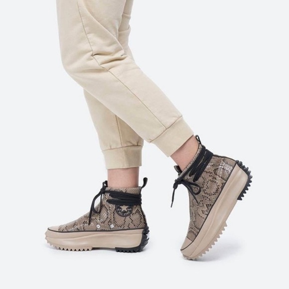 Converse / NEW Run Star Hike Snake chunky zip boot 170056C Ltd Edition 7.5 - Picture 4 of 10